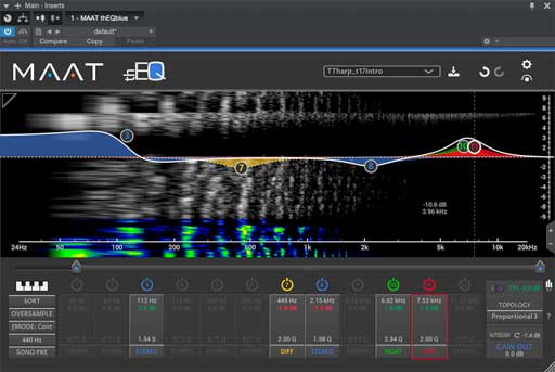 thEQblue - Multi–architecture Minimum Phase Equalizer