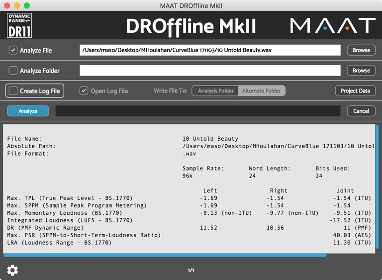 MAAT DROffline MKii