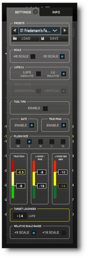 The back panel offers a whole lot of options to make DRM2fit to your individual demands